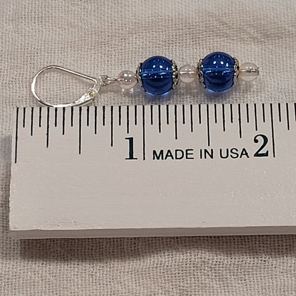 Teal Bracelet and Earring Set - Picture 6 of 10